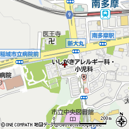 東京都稲城市大丸1125-11周辺の地図