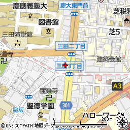 アパマンショップ田町三田店周辺の地図