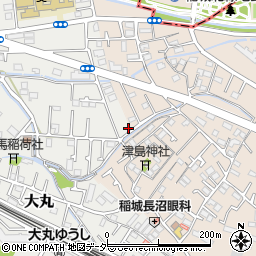 東京都稲城市大丸290-1周辺の地図