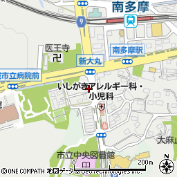 東京都稲城市大丸3048-1周辺の地図