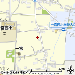 山梨県笛吹市一宮町東原458周辺の地図