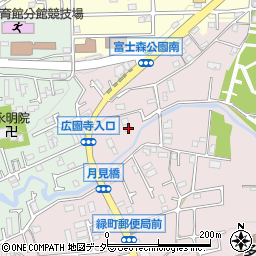 東京都八王子市緑町373周辺の地図