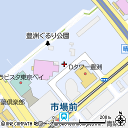 季の庭 ラビスタ東京ベイ豊洲店周辺の地図