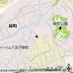 東京都八王子市緑町852周辺の地図