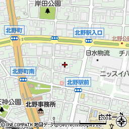 東京都八王子市北野町564周辺の地図