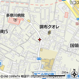 東京都調布市国領町5丁目66-9周辺の地図