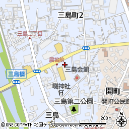 福井県敦賀市三島周辺の地図