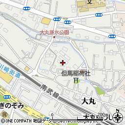 東京都稲城市大丸243周辺の地図