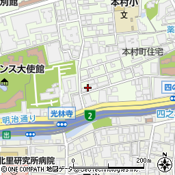 東京都港区南麻布3丁目18-12周辺の地図
