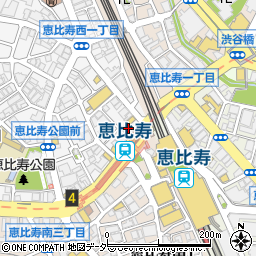 野村の仲介ＰＬＵＳ　恵比寿センター周辺の地図