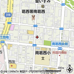 東京都江戸川区南葛西4丁目周辺の地図