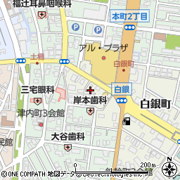 福井県敦賀市白銀町13-35周辺の地図