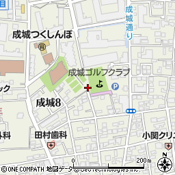 成城テニスアカデミー周辺の地図