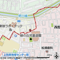 東京都調布市国領町8丁目14-16周辺の地図