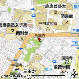 [葬儀場]長運寺斎場周辺の地図
