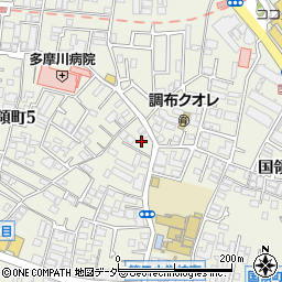 東京都調布市国領町5丁目66-8周辺の地図