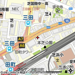 りそな銀行田町支店 ＡＴＭ周辺の地図
