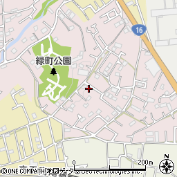東京都八王子市緑町886周辺の地図