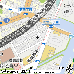 和晃芝浦ビル周辺の地図