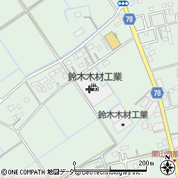 鈴木木材工業株式会社周辺の地図