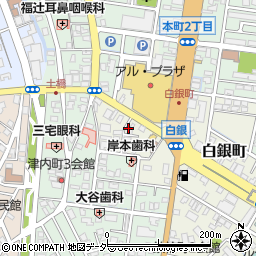 福井県敦賀市白銀町13-34周辺の地図
