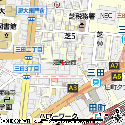 九州 熱中屋 田町三田 LIVE周辺の地図