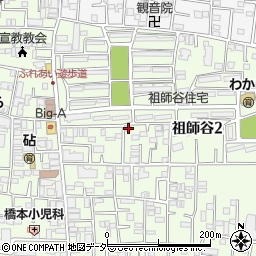 東京都世田谷区祖師谷2丁目2-11周辺の地図