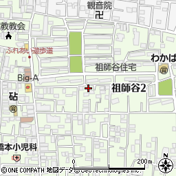 東京都世田谷区祖師谷2丁目2-13周辺の地図