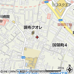 徳永薬局　国領店周辺の地図