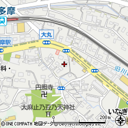 松本燃料店周辺の地図