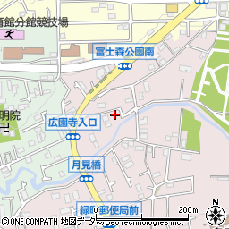 東京都八王子市緑町372周辺の地図