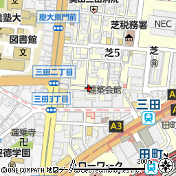 おでん屋たけし 三田店周辺の地図