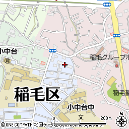 国土交通省小仲台宿舎周辺の地図