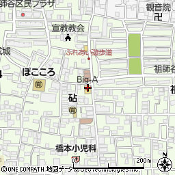 株式会社ビッグ・エー世田谷祖師谷店周辺の地図