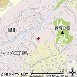 東京都八王子市緑町855周辺の地図