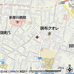 東京都調布市国領町5丁目66-16周辺の地図