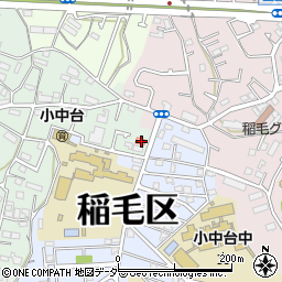 千葉県千葉市稲毛区小中台町274-3周辺の地図