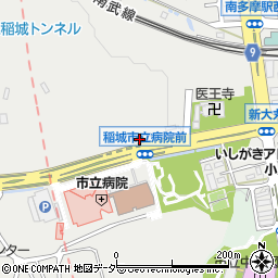 東京都稲城市大丸1151周辺の地図