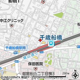 満天酒場 千歳船橋店周辺の地図