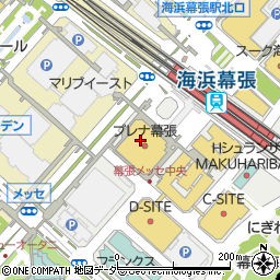 築地食堂 源ちゃん プレナ幕張店周辺の地図