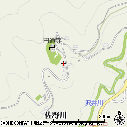 神奈川県相模原市緑区佐野川1601-1周辺の地図