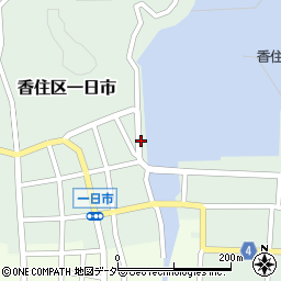 兵庫県美方郡香美町香住区一日市周辺の地図