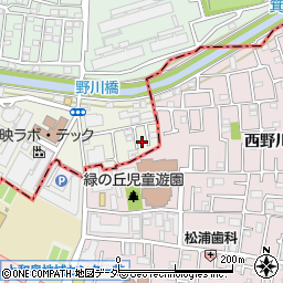 東京都調布市国領町8丁目14周辺の地図