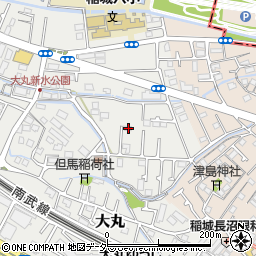 東京都稲城市大丸273-14周辺の地図