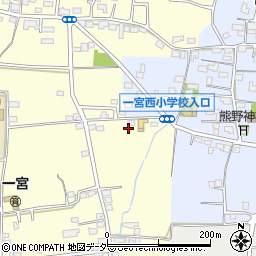 山梨県笛吹市一宮町東原508周辺の地図