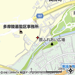東京都八王子市長房町1627-1周辺の地図