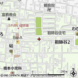 東京都世田谷区祖師谷2丁目5-2周辺の地図