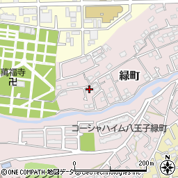 東京都八王子市緑町150周辺の地図