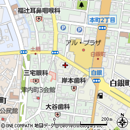 福井県敦賀市白銀町13-30周辺の地図