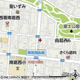 セブンイレブン江戸川南葛西６丁目店周辺の地図